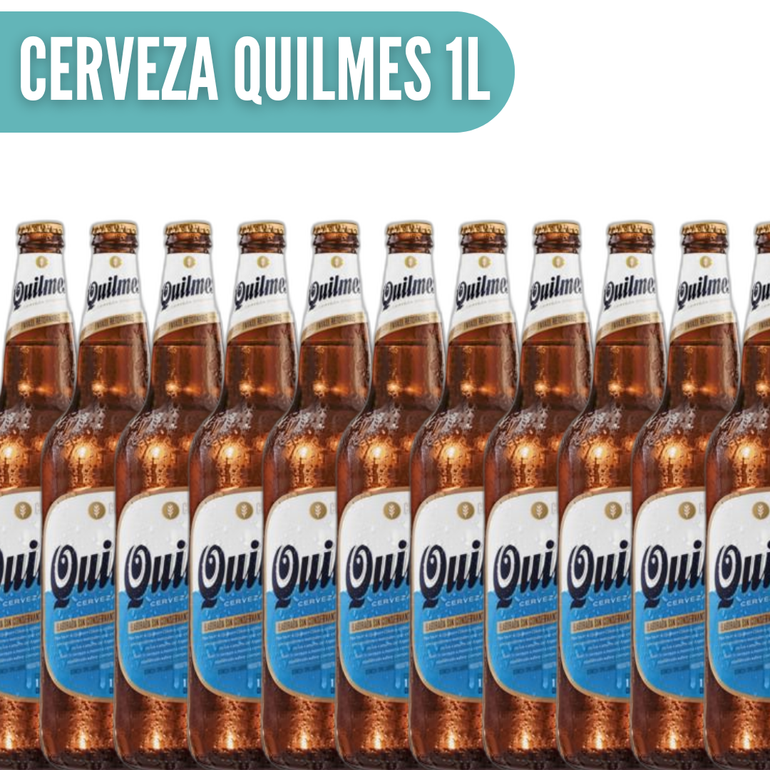 CERVEZA QUILMES 1L