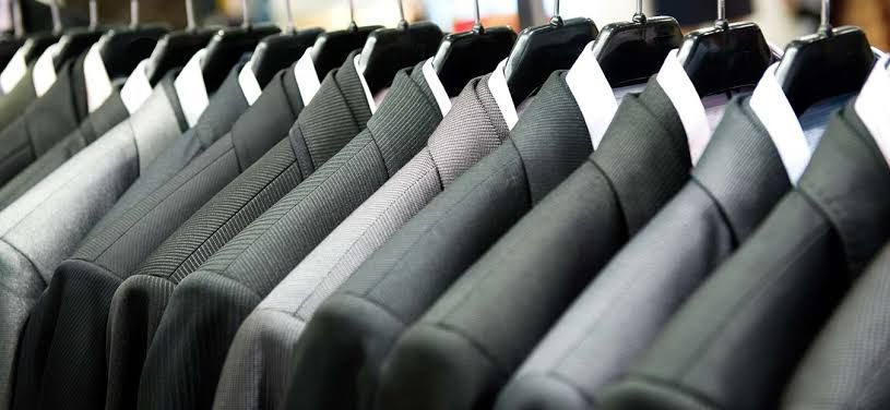 Suit dry cleaning 