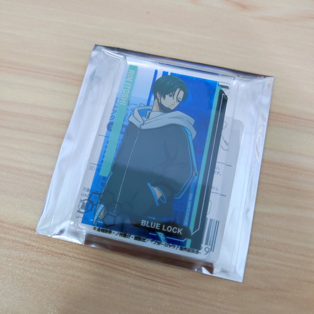 Blue Lock Official Acrylic Block Keychain - Rin