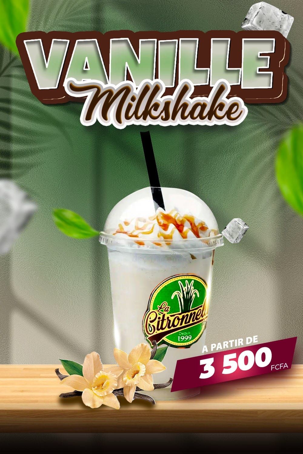 Milkshake vanille