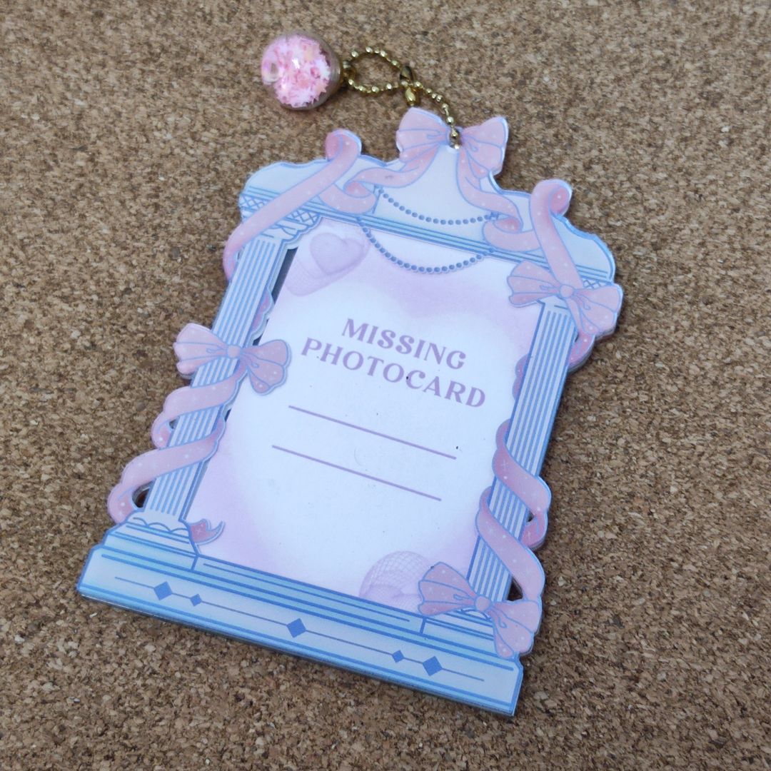 Acrylic Photocard Holder - Pink Pearl Series