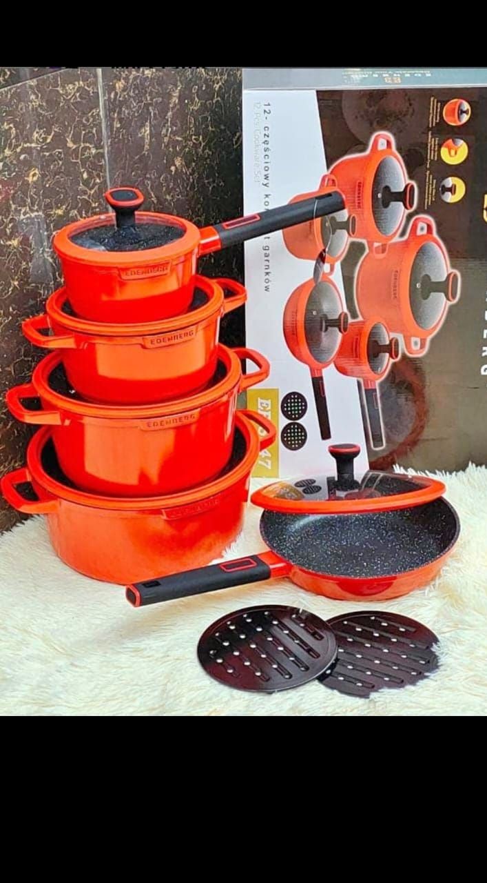 12 Pcs Edenberg cookware set