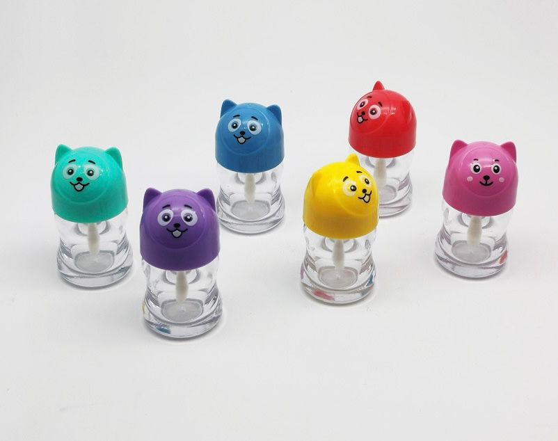 Cat face lipgloss tubes