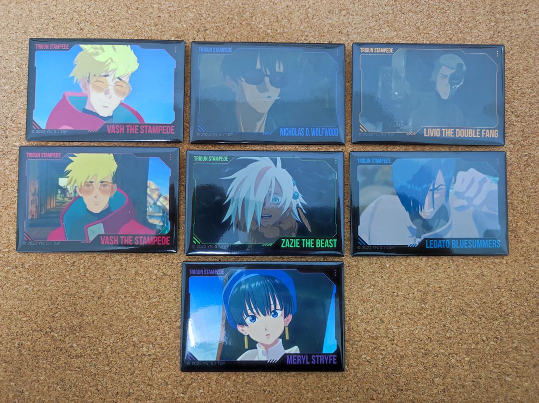 Trigun Stampede Official Character Badge