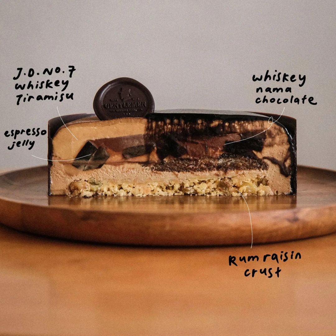 The Black Jack (Whisky Tiramisu with Jack Daniel No.7)	 黑杰克提拉米苏