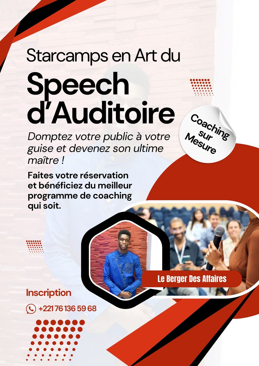 Starcamps en speech d'auditoire 