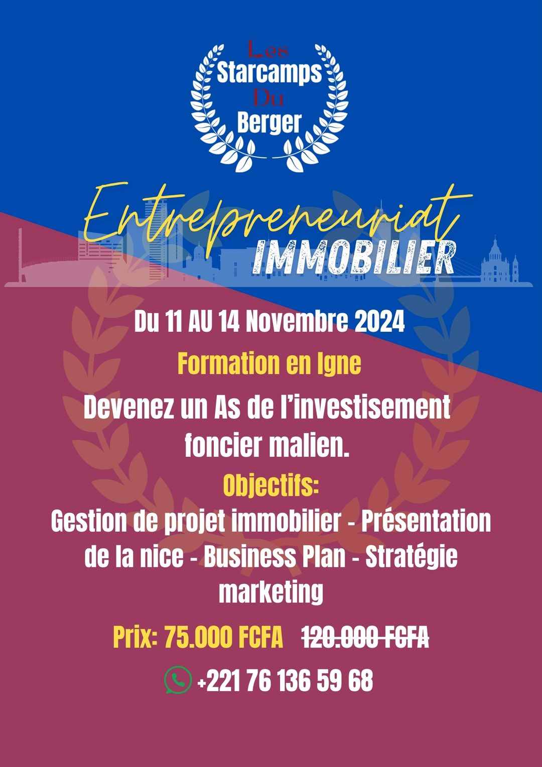 Starcamps en entrepreneuriat immobilier 