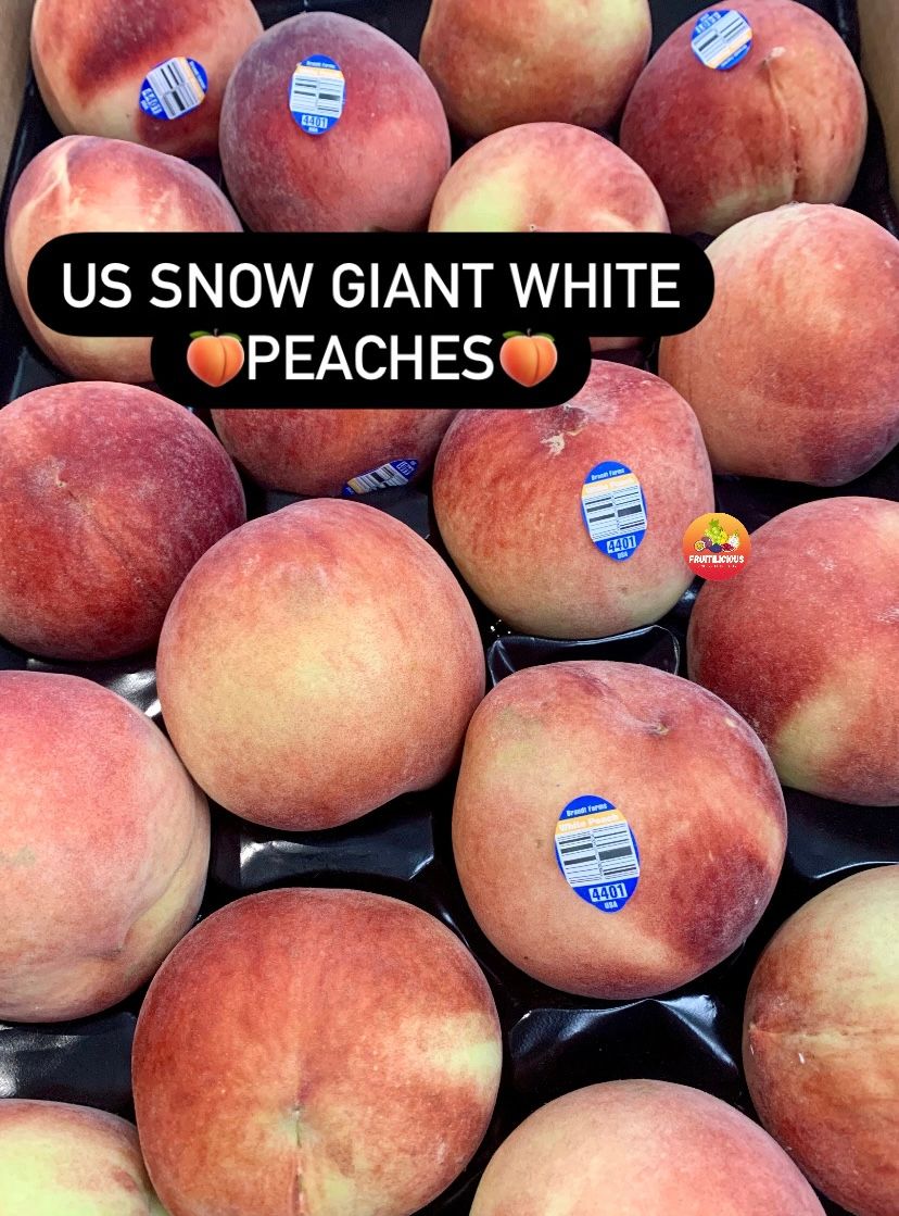 US WASHINGTON SNOW GIANT WHITE PEACHES
