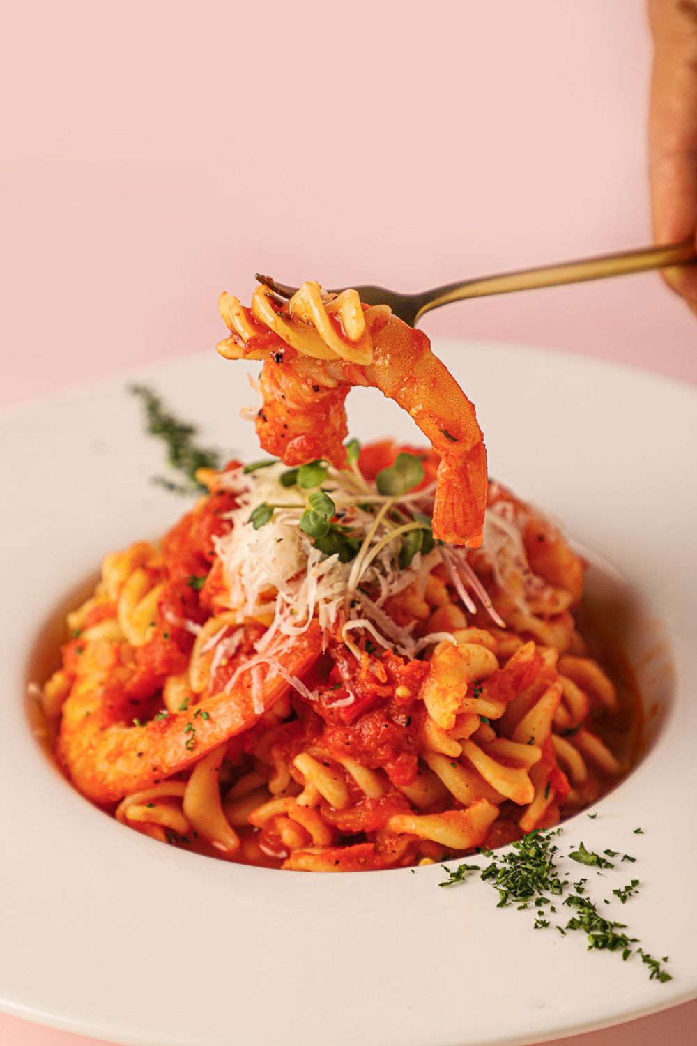 Seafood Bolognese Pasta