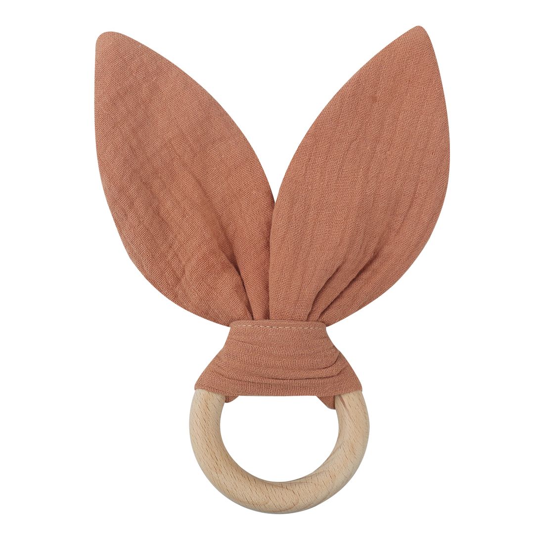 Bunny Ears Teething Ring