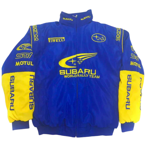 Blue Subaru Jacket