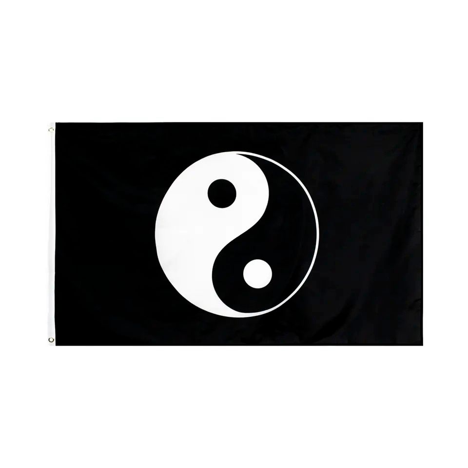 Drapeau Yin et Yang