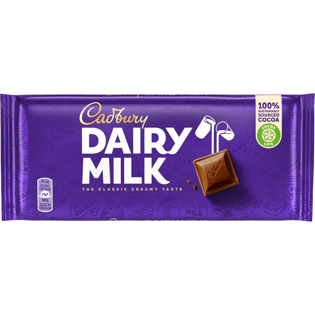 Cadbury Dairy Milk Chocalate 160G