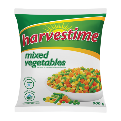 Harvestime Frozen Vegetables Mix 900g