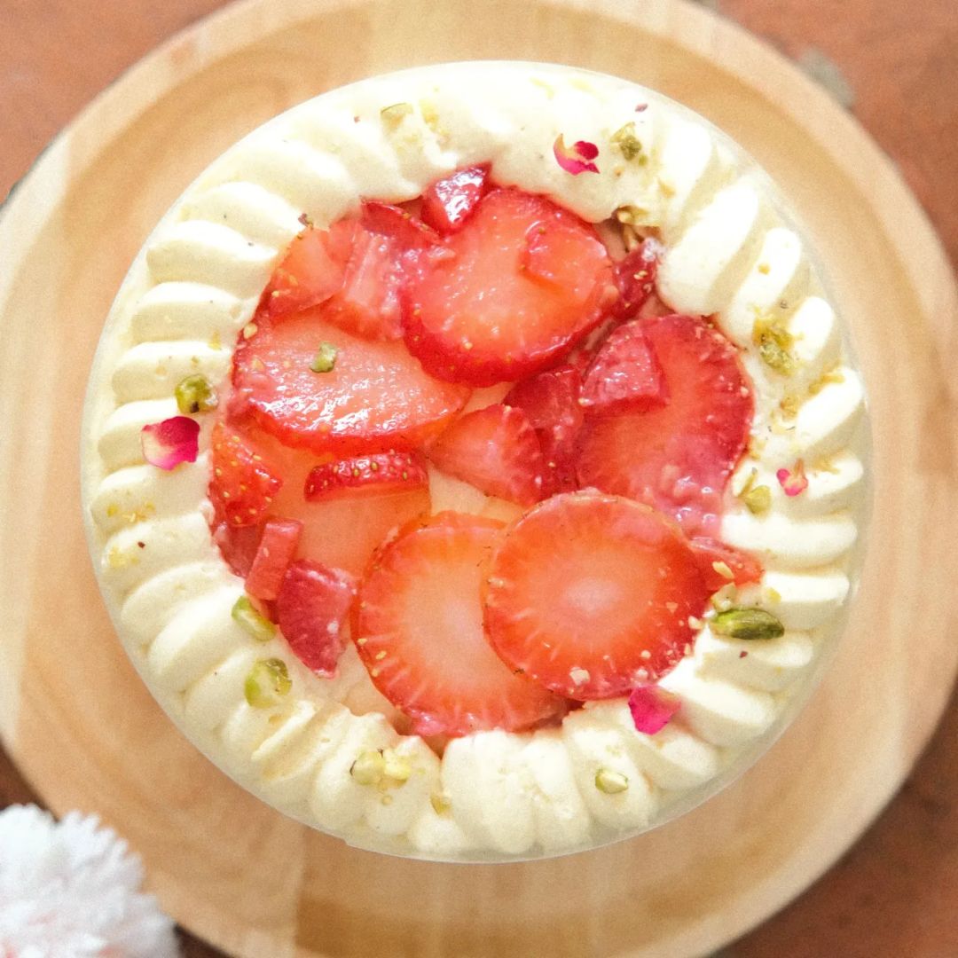 Vanilla Strawberries 香草草莓	