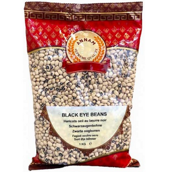 Annam Black Eye Beans 1kg