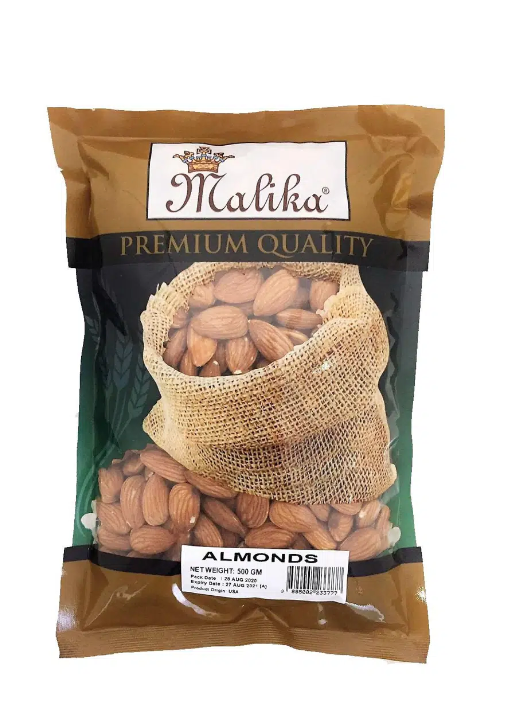 Malika Almonds 500g