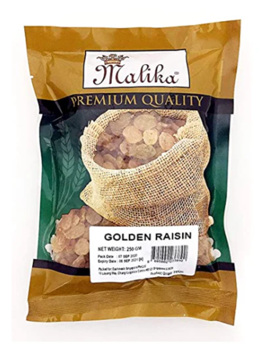 Malika Golden Raisins 250g