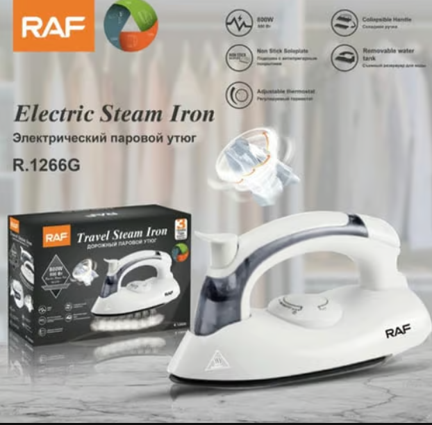 RAF Mini Portable Foldable Garment Steamer