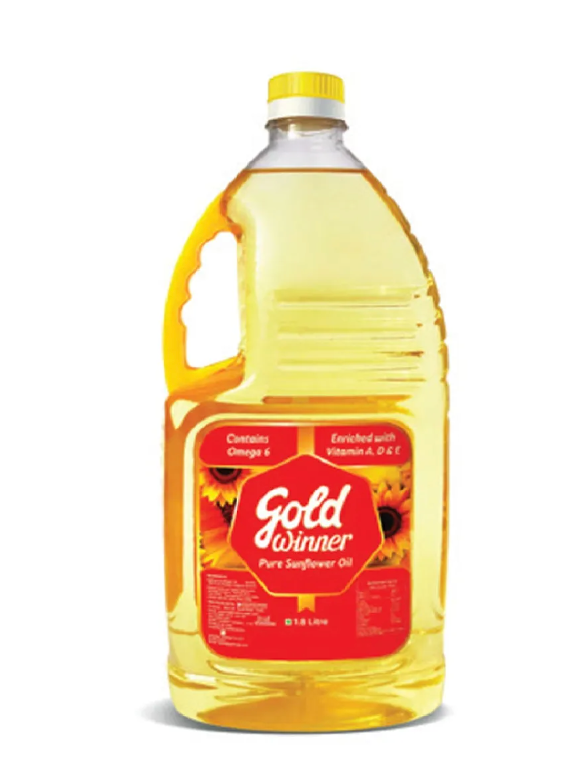 Gold Winner Refined Sunflower Oil 2L