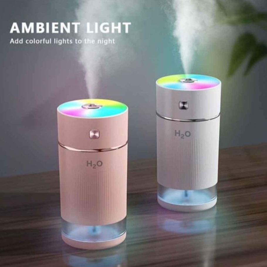 AIR HUMIDIFIER AROMATHERAPY COLORFUL LIGHTS USB RECHARGEABLE