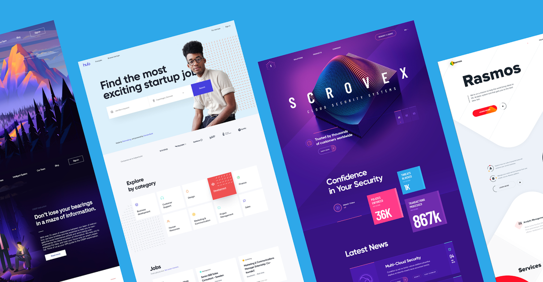 Landing page