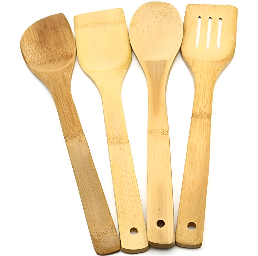 Welz Purely Natural 5-Piece Bamboo Kitchen Cooking Tool Set