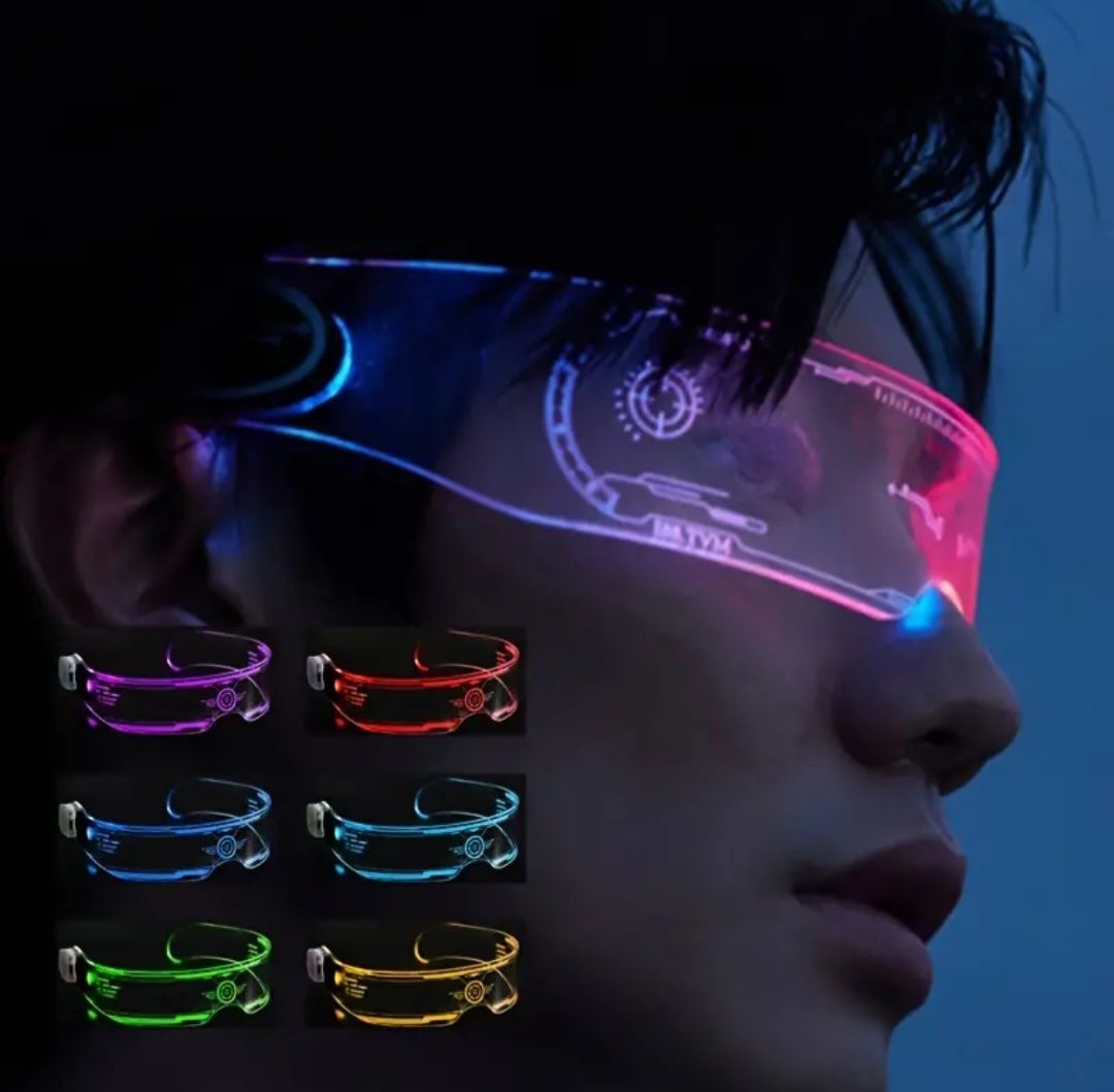 Colorful LED Night Glasses