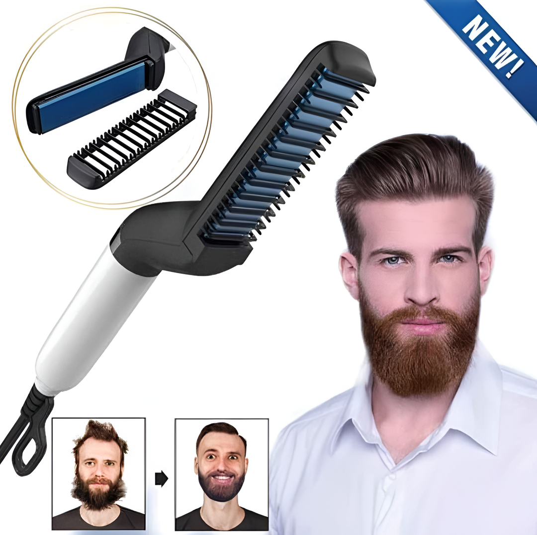 HomeFast Quick Beard Straightening Multi-Function Professional For Men