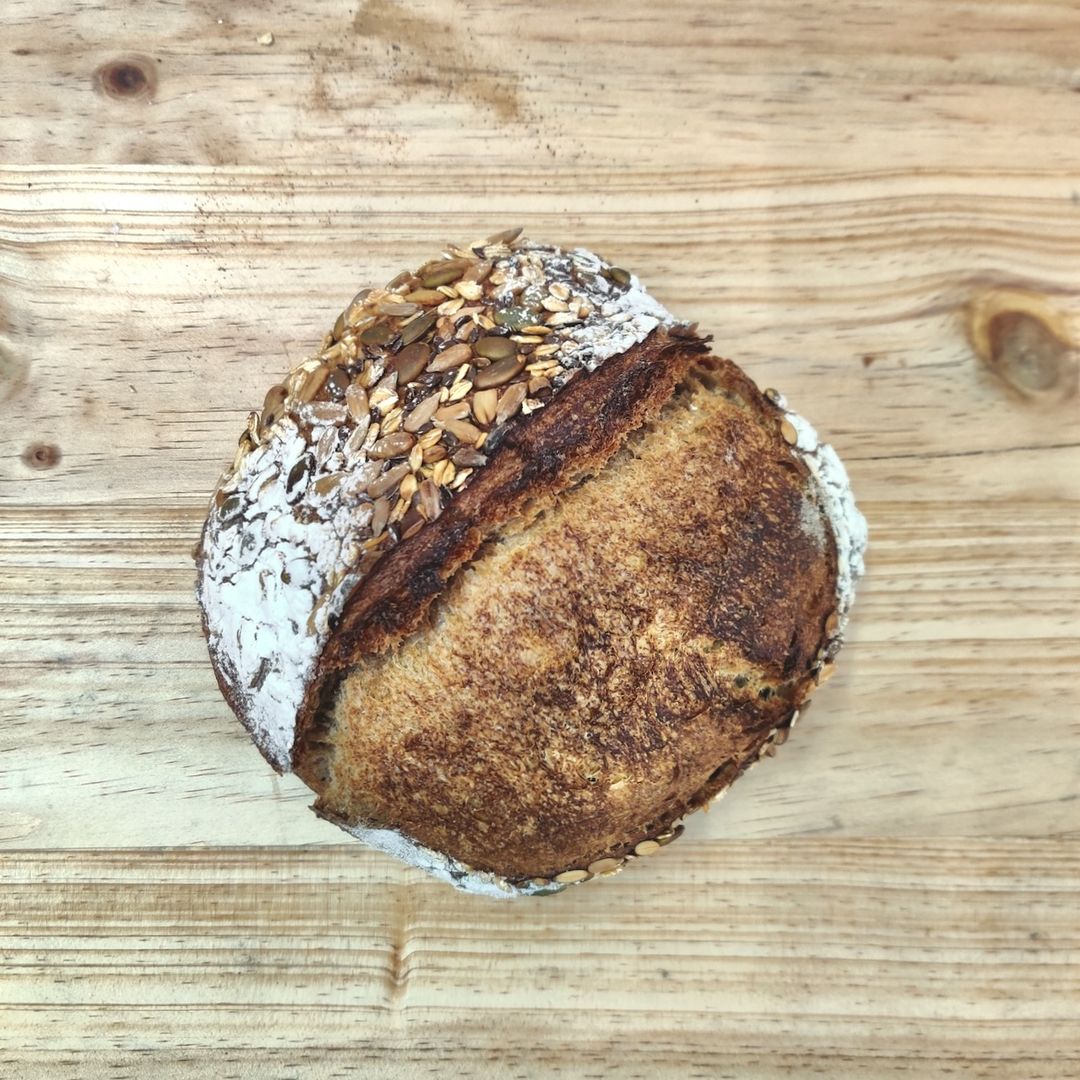 Seeded Wholewheat Sourdough