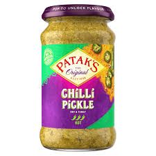 Patak green chilli pickle