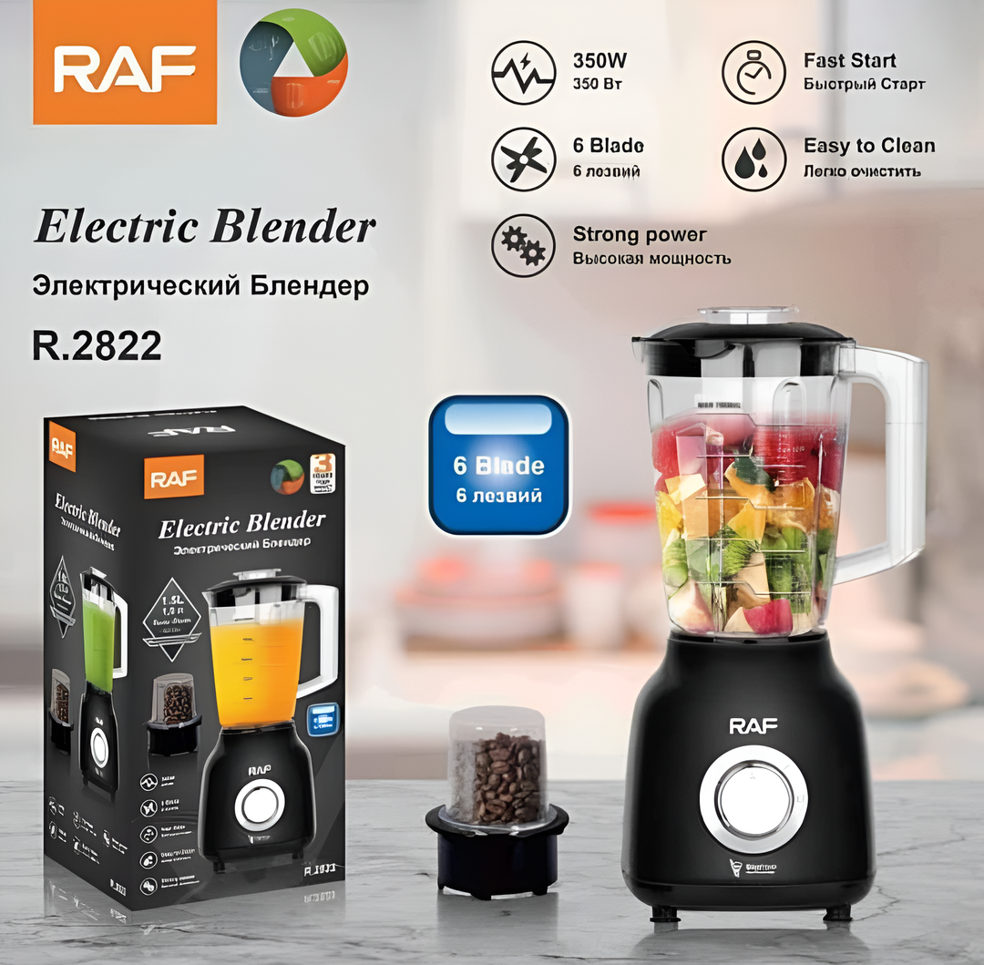 RAF ELECTRIC BLENDER 6 BLADE 1.5L R2822