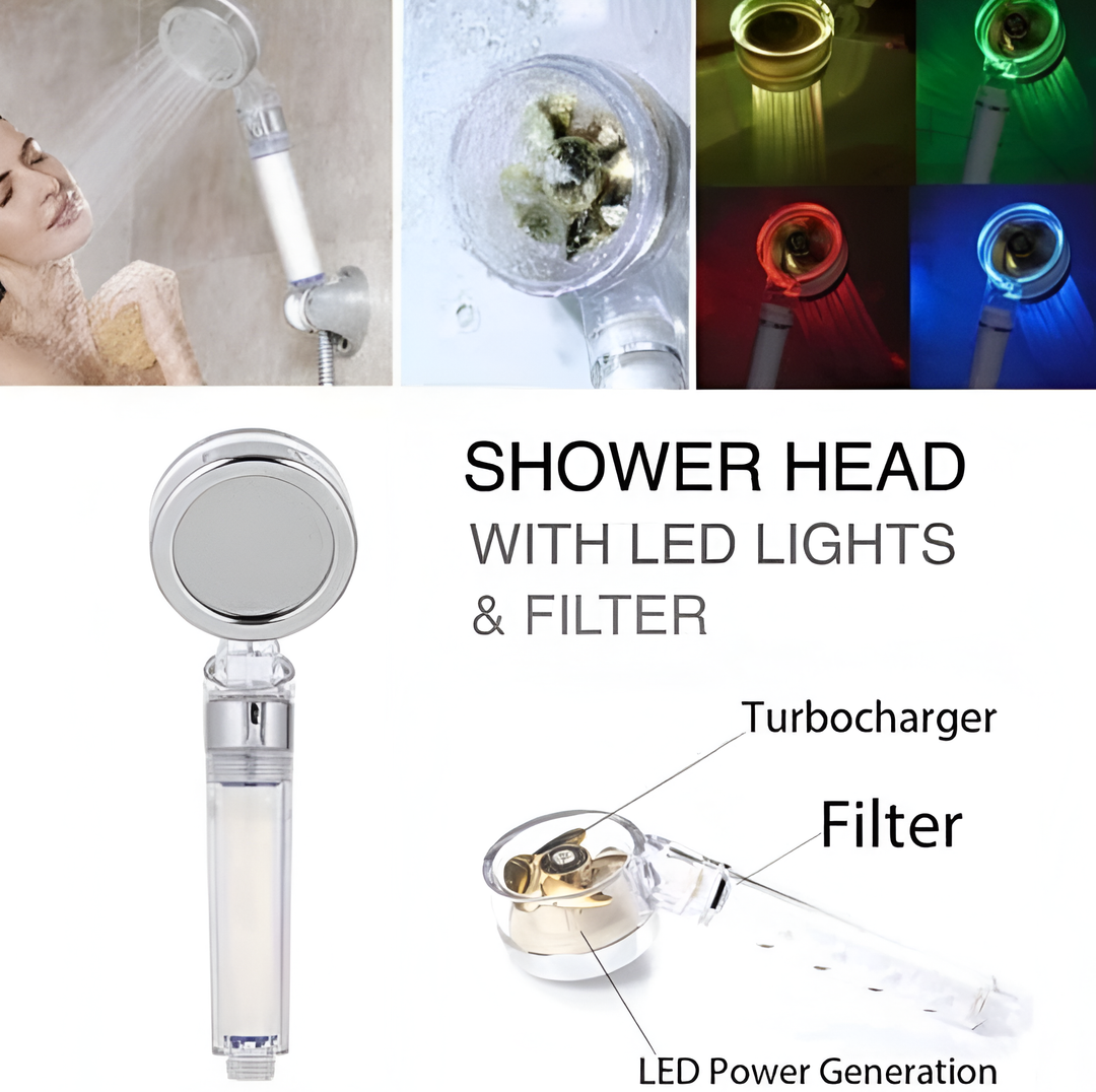 Lightening Shower Head bathroom tools