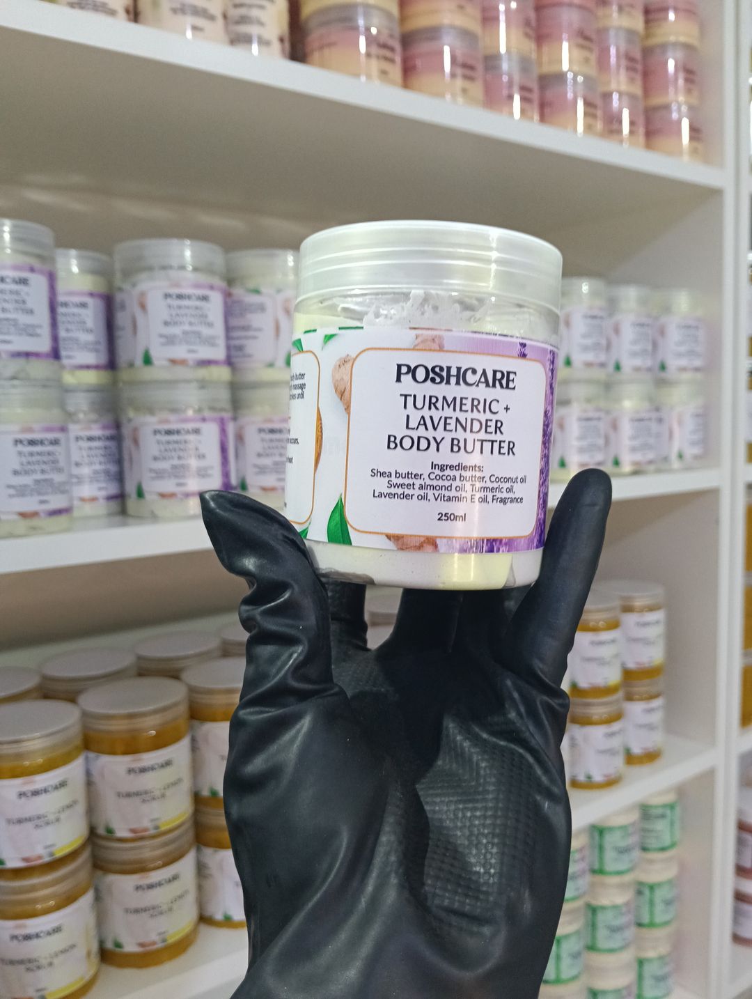 TURMERIC & LAVENDER BODY BUTTER 