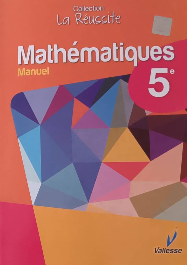 Mathematique Manuel (Valesse) - 5ieme