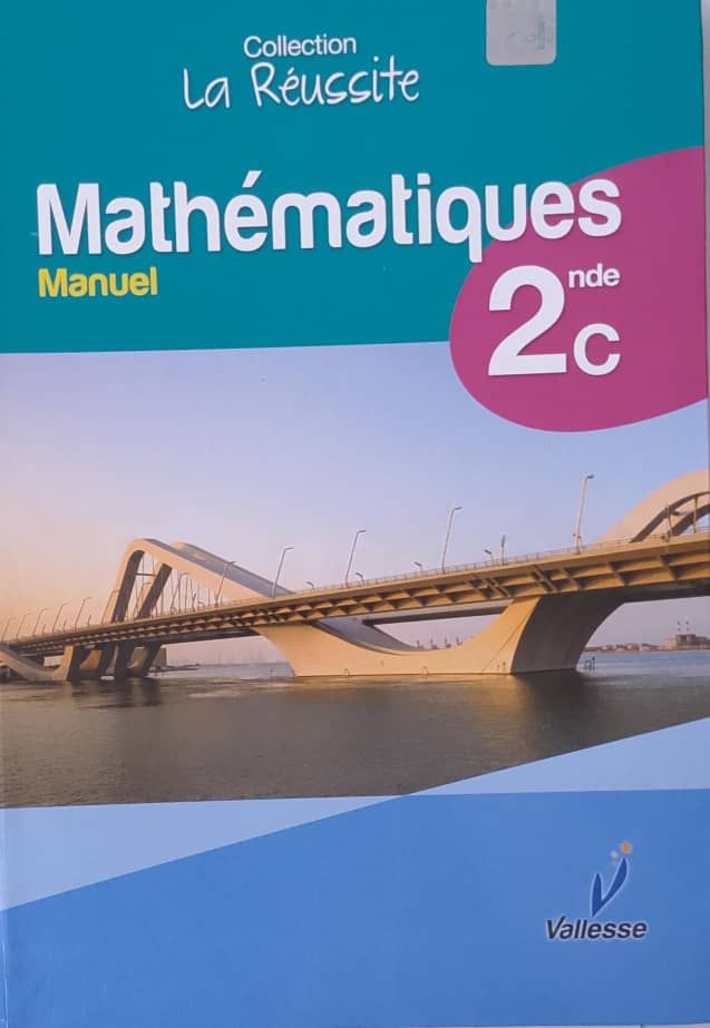 Mathematique Manuel (Valesse) - 2nd C