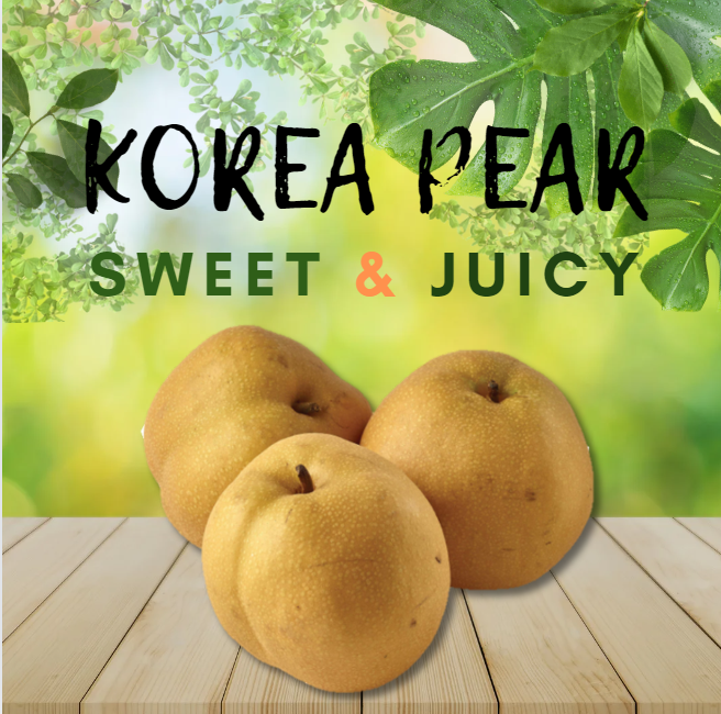 KOREA PEAR XL (2PC / PACK)