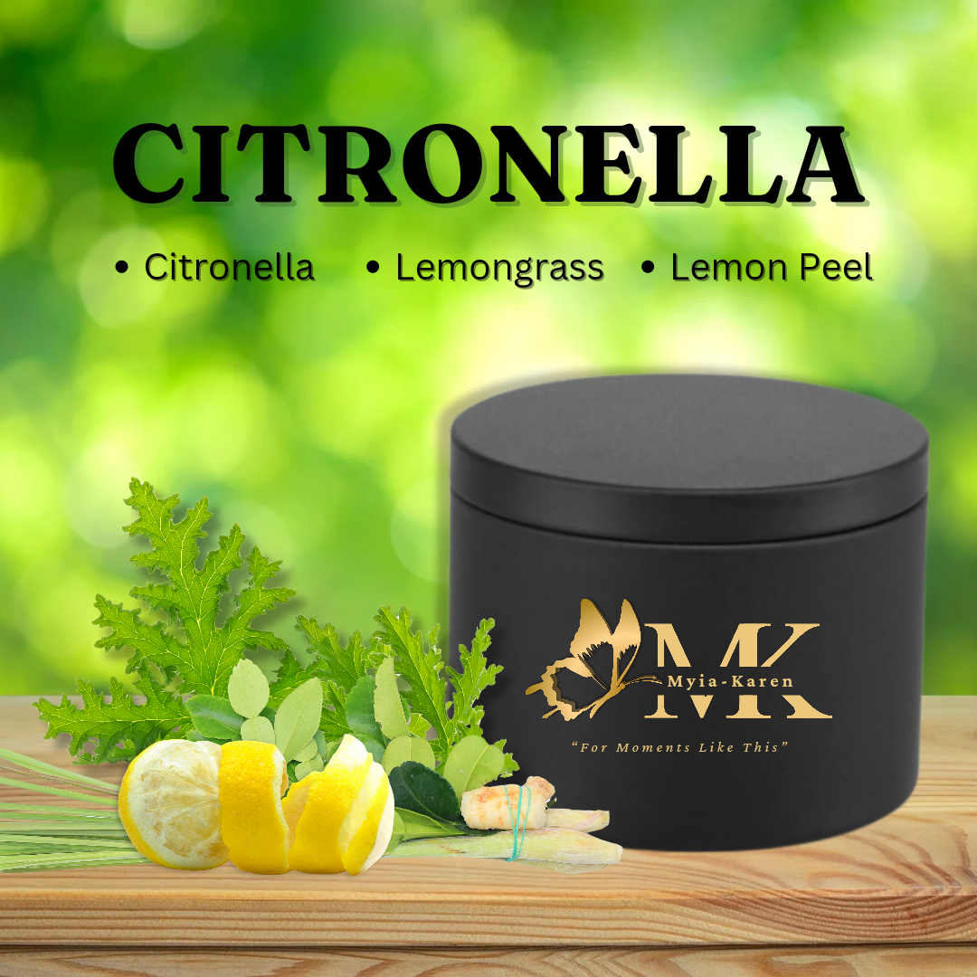 Citronella 8oz Scented Candle