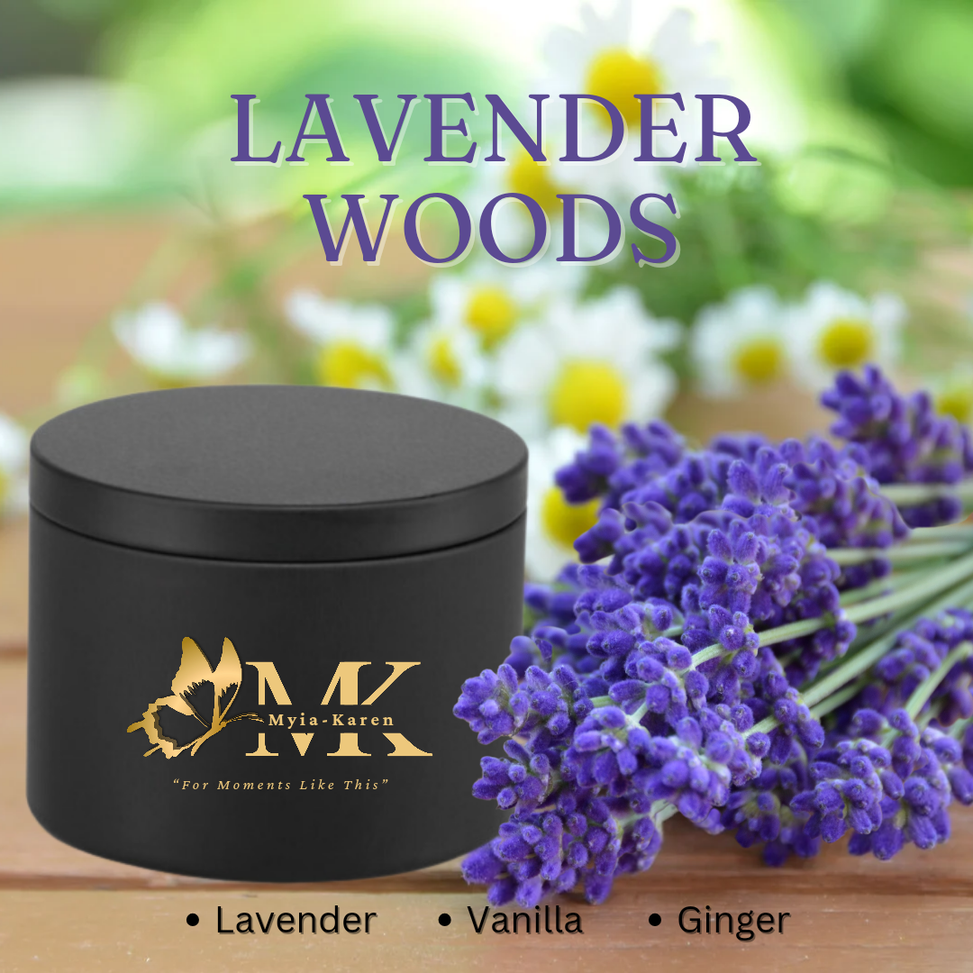 Lavender Woods 8oz Scented Candle