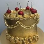 gold cake