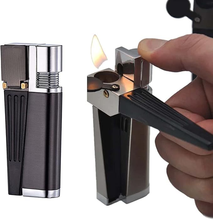 Tobacconist Lighter With Pipe , Herb Burner, Stoner Fashion