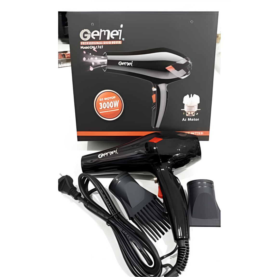 Gemei, Professional Hair Dryer Gemei GM-1767 3000W