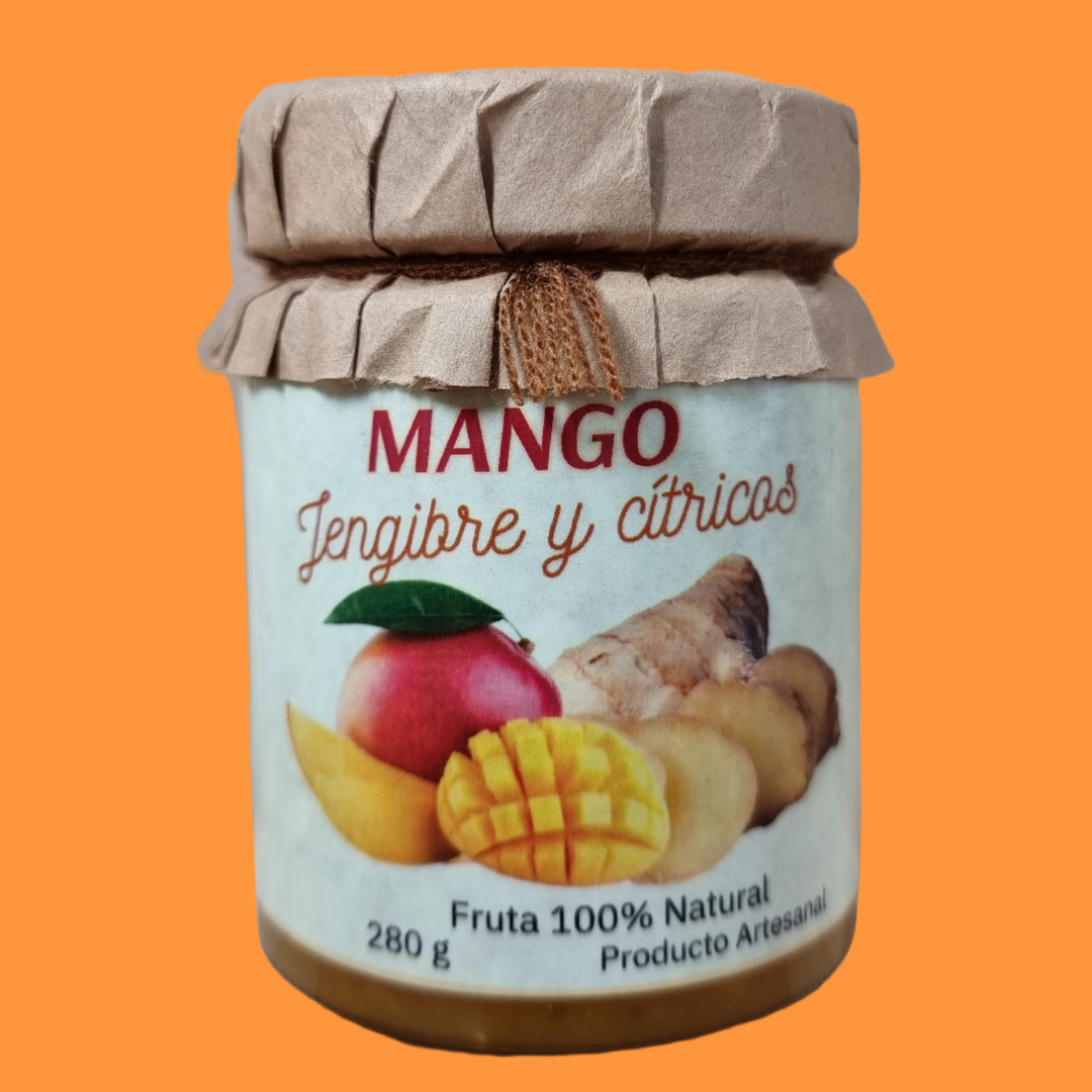 Jalea de Mango con Cítrico y Jengibre