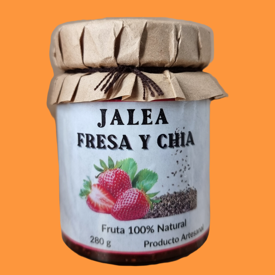 Mermelada de fresa con Chia