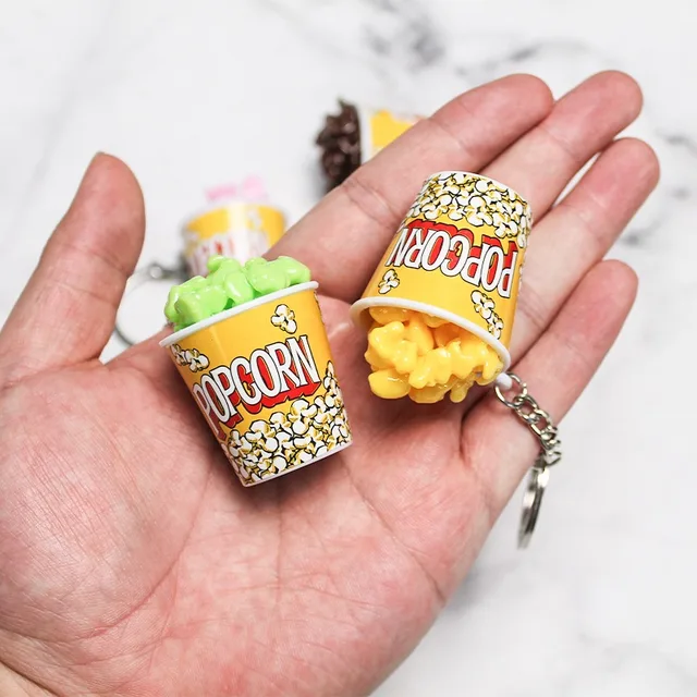 Pop Corn Key Chain