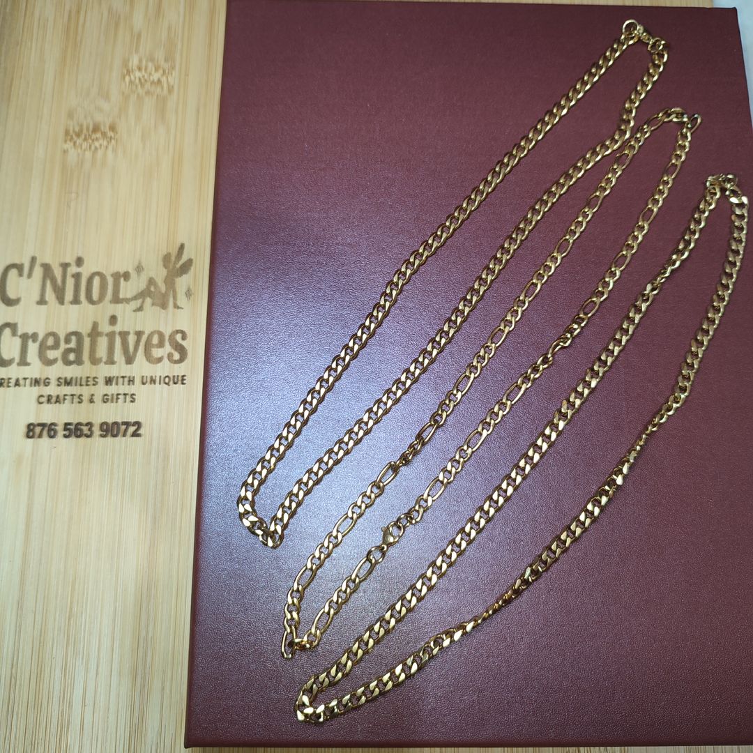 Stainless Steel Necklaces (Cuban link)