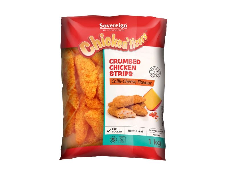 1KG CHICKEN STRIPS (CHILLI CHEESE)