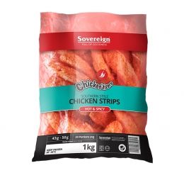 1KG CHICKEN STRIPS (HOT & SPICY)