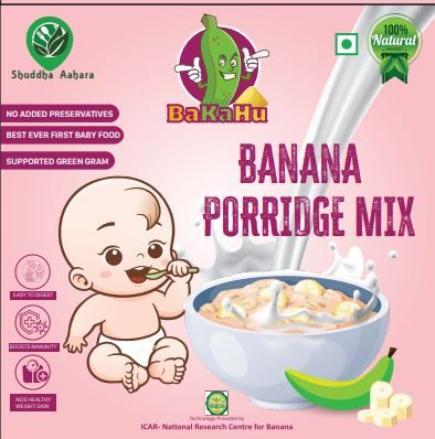 BAKAHU- Banana Porridge Mix - 250gms