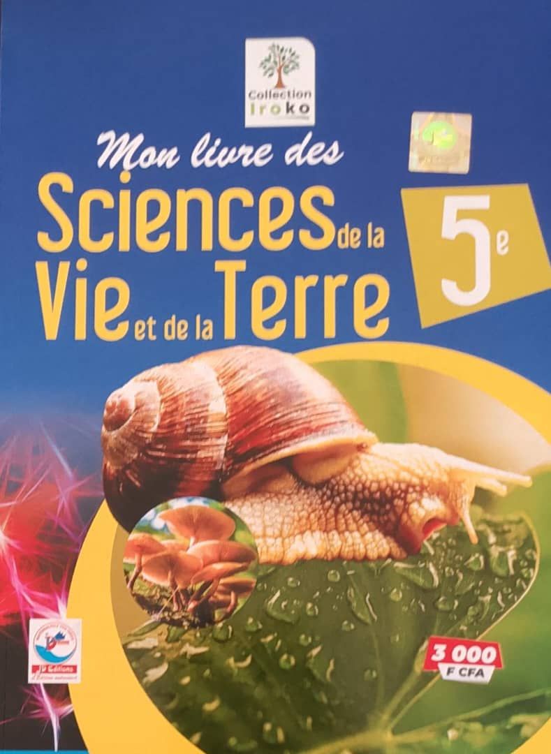 Mon Livre des SVT - 5ieme (JD Editions)